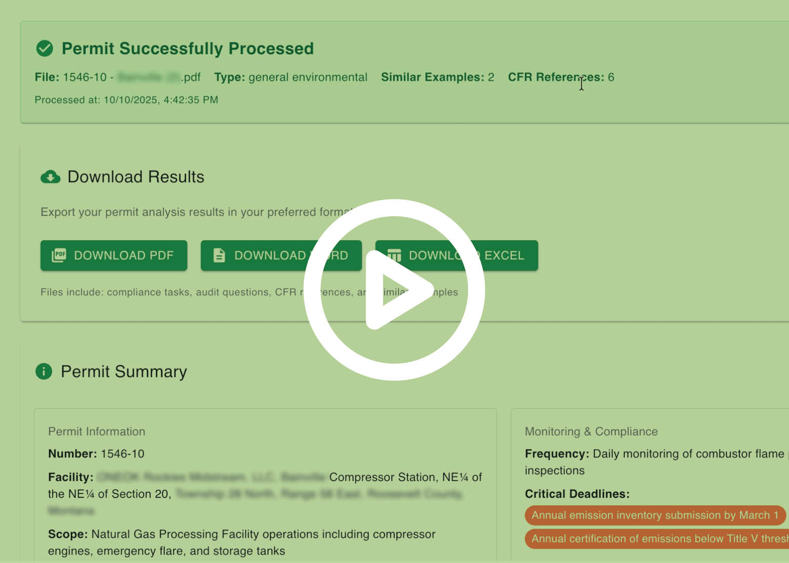 Permit Management Product Tour